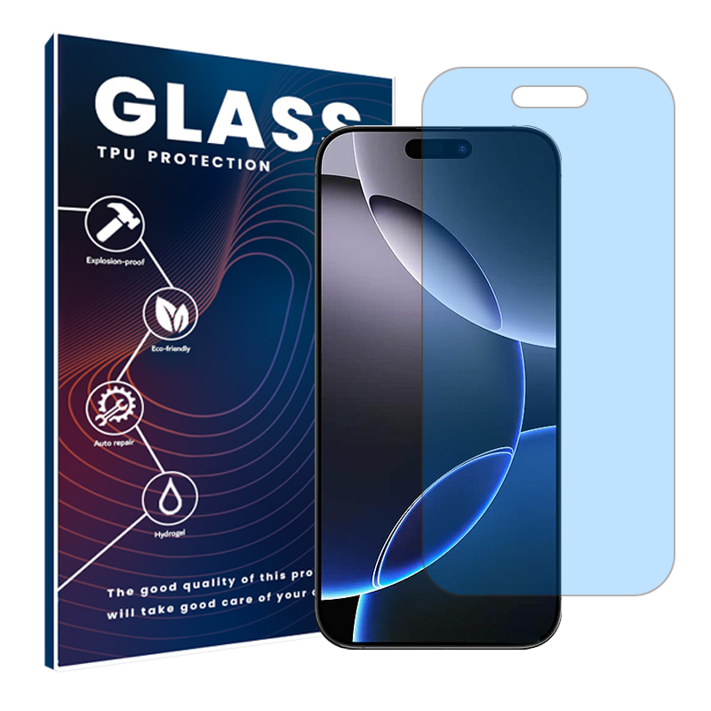 محافظ صفحه نمایش ضد اشعه آبی گلس مدل Resistant مناسب برای گوشی موبایل اپل iPhone 16 Pro محافظ صفحه نمایش ضد اشعه آبی گلس مدل Resistant مناسب برای گوشی موبایل اپل iPhone 16 Pro