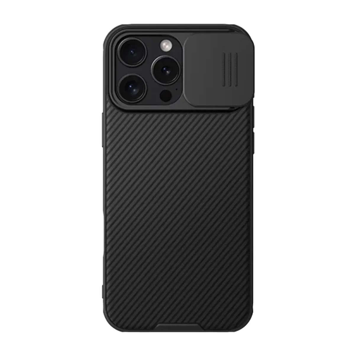 کاور گوشی اپل iPhone 16 Pro Max نیلکین مدل CamShield Pro Magnetic-مشکی مات