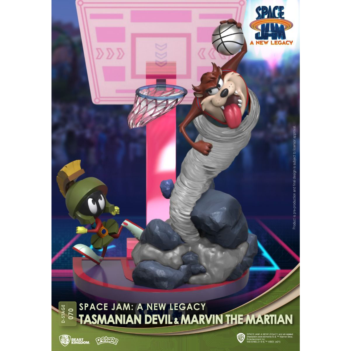 اکشن فیگور انیمیشن Space Jam: A New Legacy بیست کینگدام مدل Tasmanian Devil and Marvin The Martian اکشن فیگور انیمیشن Space Jam: A New Legacy بیست کینگدام مدل Tasmanian Devil and Marvin The Martian
