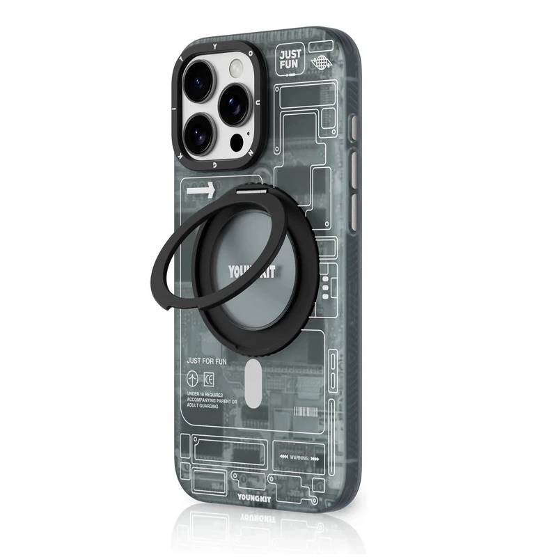 کاور یانگ کیت مدل Futuristic 360° مناسب برای گوشی موبایل اپل iphone 16promax کاور یانگ کیت مدل Futuristic 360° مناسب برای گوشی موبایل اپل iphone 16promax