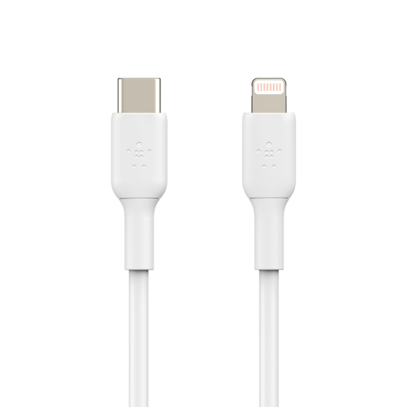 کابل تایپ سی به لایتنینگ بلکین مدل CAA003bt1MWH طول 1 متر کابل تایپ سی به لایتنینگ بلکین مدل CAA003bt1MWH طول 1 متر