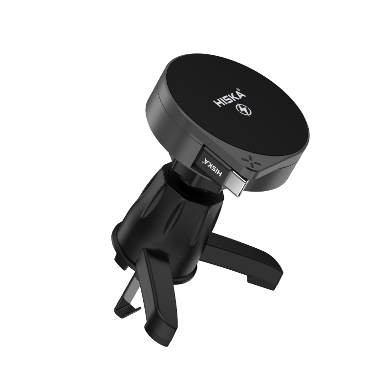 پایه نگهدارنده و شارژر وایرلس گوشی موبایل هیسکا مدل HK-2353W پایه نگهدارنده و شارژر وایرلس گوشی موبایل هیسکا مدل HK-2353W