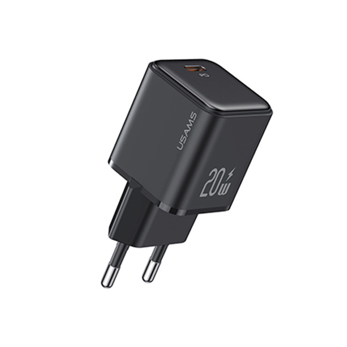 شارژر دیواری یوسمز 20 وات مدل CC183-مشکی شارژر دیواری یوسمز 20 وات مدل CC183-مشکی