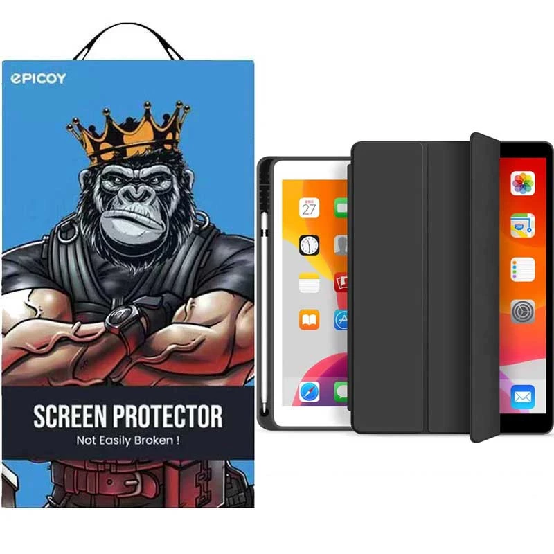 کیف کلاسوری تبلت اپل iPad 7-8-9 10.2 inch اپیکوی مدل Smart-مشکی کیف کلاسوری تبلت اپل iPad 7-8-9 10.2 inch اپیکوی مدل Smart-مشکی