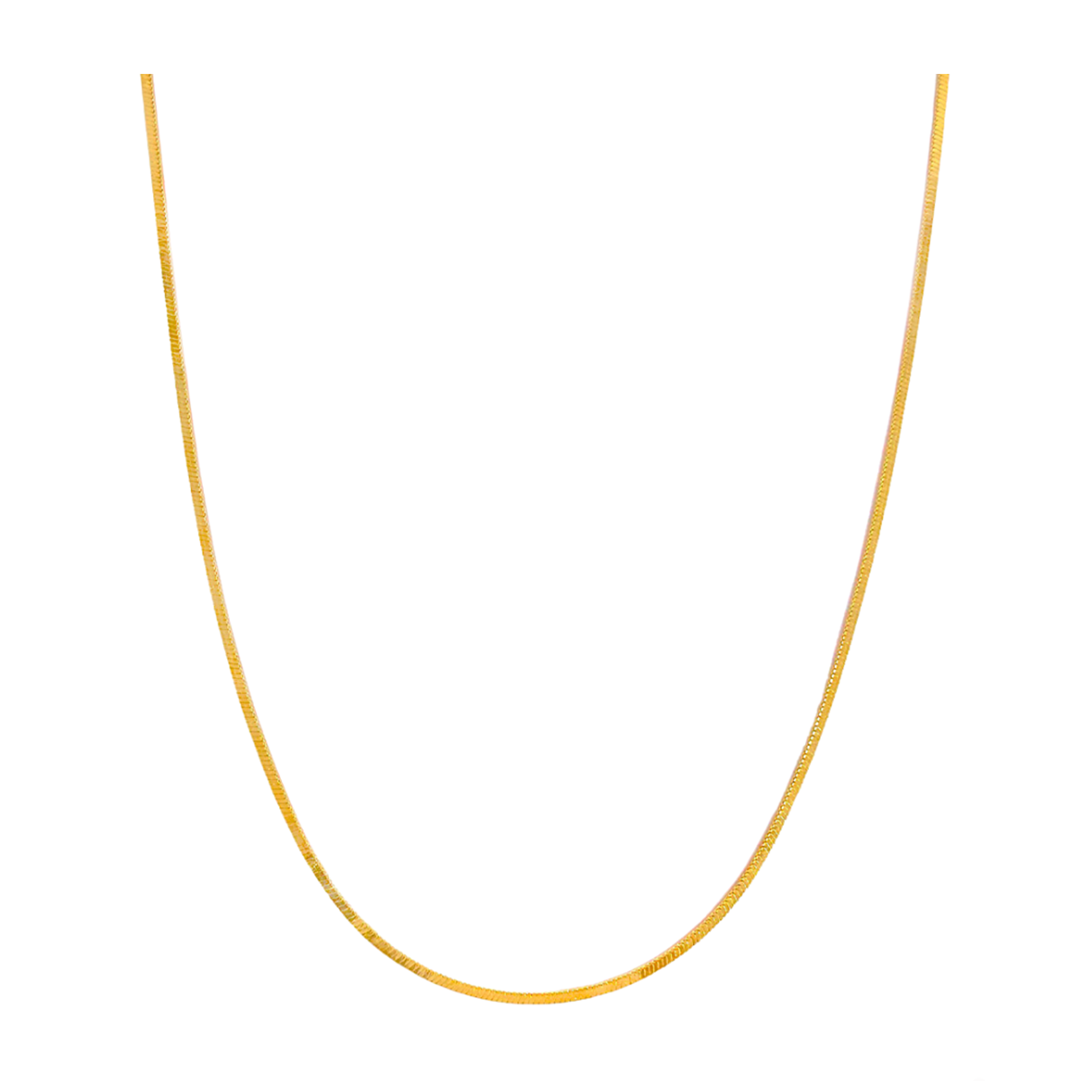 زنجیر طلا زنانه طرح هرینگبون نوا گلد مدل دنا ۹۲۶۵۷