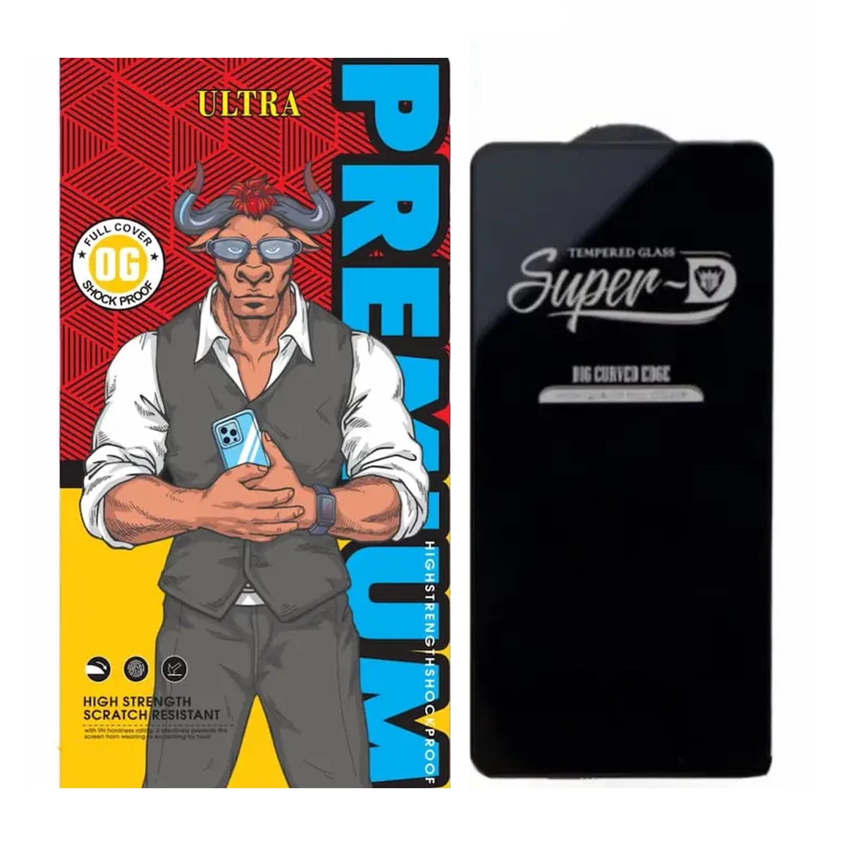گلس گوشی شیائومی Redmi 14C 4G اولترا مدل Super D-مشکی گلس گوشی شیائومی Redmi 14C 4G اولترا مدل Super D-مشکی