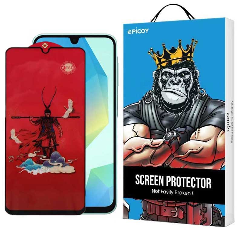 محافظ صفحه نمایش اپیکوی مدل Monkey King مناسب برای گوشی موبایل سامسونگ Galaxy A16 محافظ صفحه نمایش اپیکوی مدل Monkey King مناسب برای گوشی موبایل سامسونگ Galaxy A16