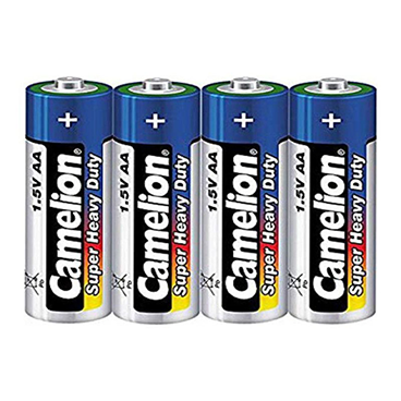  باتری قلمی کملیون مدل شیرینگ Super Heavy Duty بسته 4 عددی