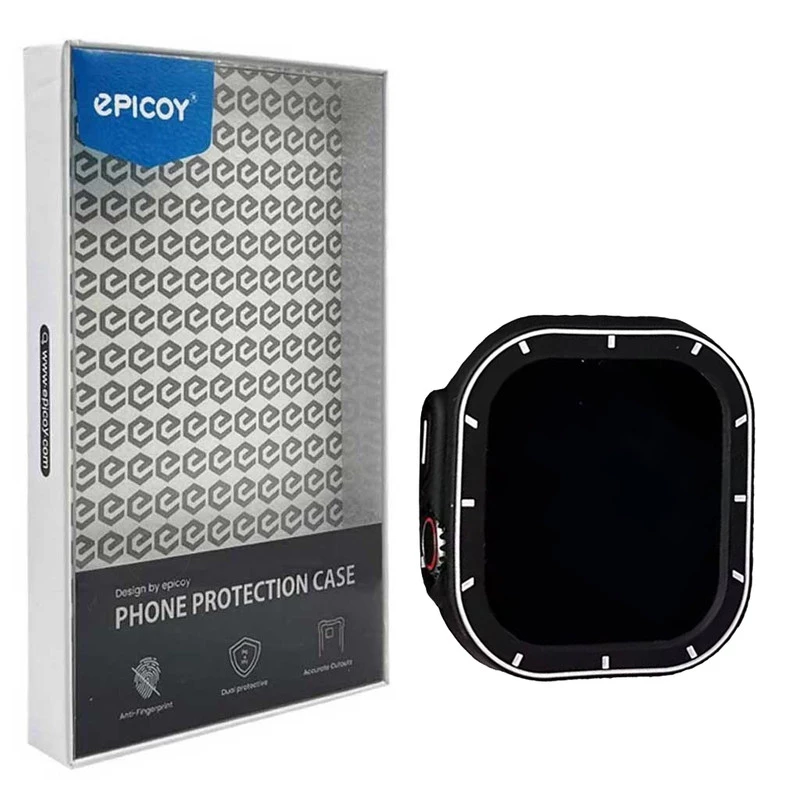 کاور اپل واچ 45 میلی متری اپیکوی مدل WatchGuard-قرمز کاور اپل واچ 45 میلی متری اپیکوی مدل WatchGuard-قرمز