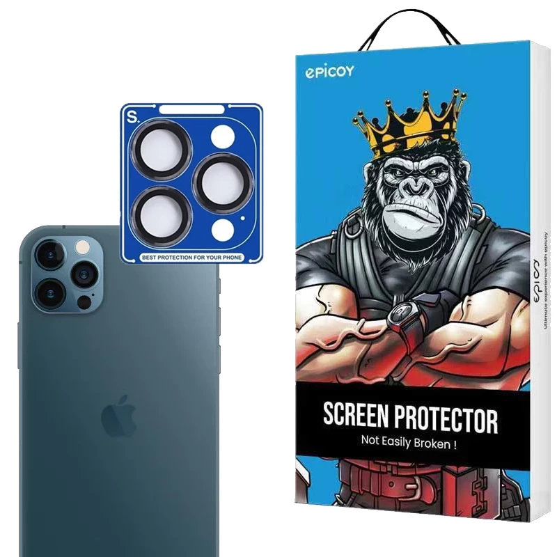 محافظ لنز دوربین گوشی اپل iPhone 12 Pro Max اپیکوی مدل S Plus Lens-نقرهای محافظ لنز دوربین گوشی اپل iPhone 12 Pro Max اپیکوی مدل S Plus Lens-نقرهای
