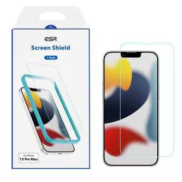 محافظ صفحه نمایش ای اِس آر مدل Screen Shield مناسب برای گوشی موبایل اپل iPhone 13 Pro Max محافظ صفحه نمایش ای اِس آر مدل Screen Shield مناسب برای گوشی موبایل اپل iPhone 13 Pro Max