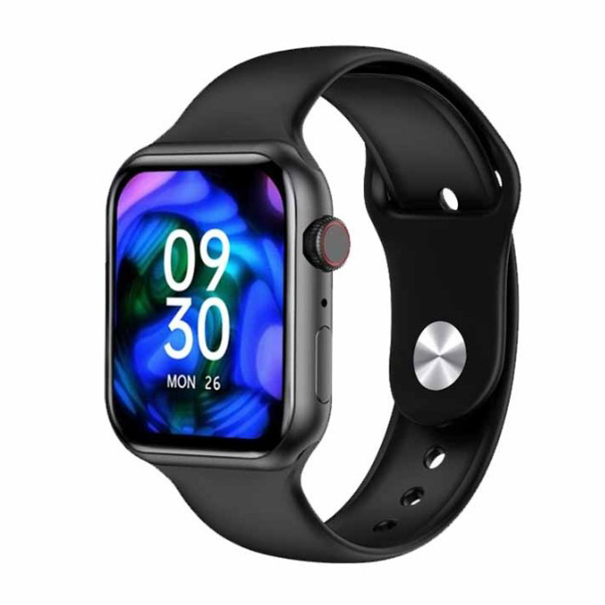 ساعت هوشمند مدل KW13 MAX-بدنه مشکی بند مشکی ساعت هوشمند مدل KW13 MAX-بدنه مشکی بند مشکی