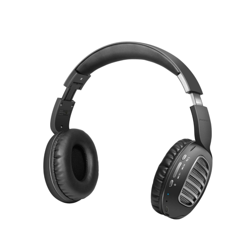 هدفون بی سیم پرومیت مدل CONCORD.BLACK هدفون بی سیم پرومیت مدل CONCORD.BLACK