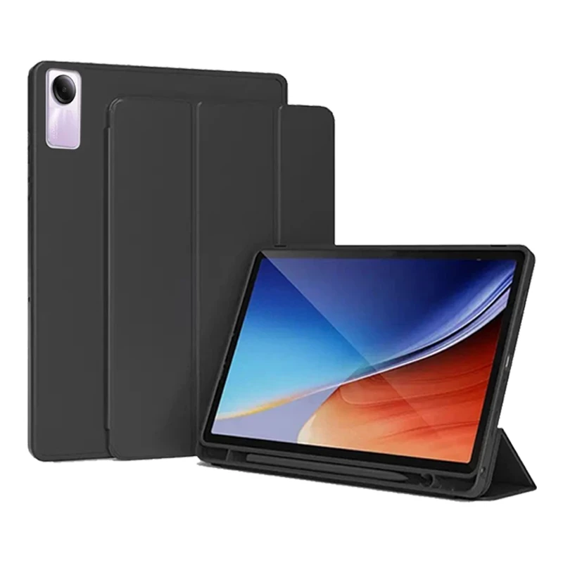 کیف کلاسوری تبلت شیائومی Redmi Pad SE 11 اپیکوی مدل Smart-قرمز کیف کلاسوری تبلت شیائومی Redmi Pad SE 11 اپیکوی مدل Smart-قرمز