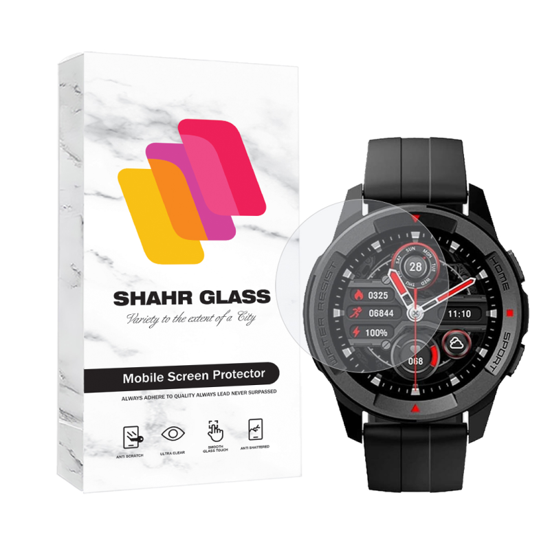 محافظ صفحه نمایش ساعت هوشمند شیائومی Mibro Watch X1 شهر گلس مدل SIMWATCHSH محافظ صفحه نمایش ساعت هوشمند شیائومی Mibro Watch X1 شهر گلس مدل SIMWATCHSH