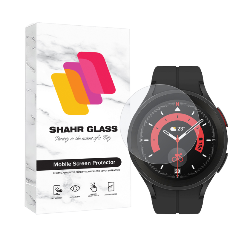 محافظ صفحه نمایش شهر گلس مدل SIMWATCHSH مناسب برای ساعت هوشمند سامسونگ Galaxy Watch 5 Pro 45 mm محافظ صفحه نمایش شهر گلس مدل SIMWATCHSH مناسب برای ساعت هوشمند سامسونگ Galaxy Watch 5 Pro 45 mm