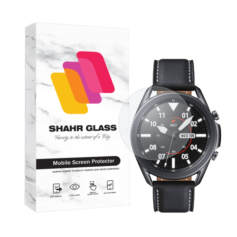 محافظ صفحه نمایش ساعت هوشمند سامسونگ Galaxy Watch 3 41 mm - Galaxy Watch SM-R850 شهر گلس مدل SIMWATCHSH محافظ صفحه نمایش ساعت هوشمند سامسونگ Galaxy Watch 3 41 mm - Galaxy Watch SM-R850 شهر گلس مدل SIMWATCHSH