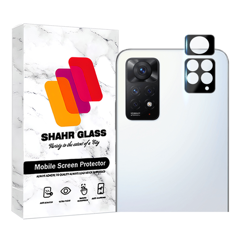 محافظ لنز دوربین فول شهر گلس مدل LENSFSH مناسب برای گوشی موبایل شیائومی Redmi Note 11 Pro 4G / Redmi Note 11 Pro 5G محافظ لنز دوربین فول شهر گلس مدل LENSFSH مناسب برای گوشی موبایل شیائومی Redmi Note 11 Pro 4G / Redmi Note 11 Pro 5G
