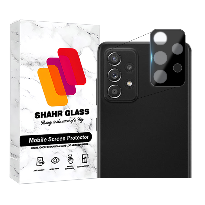 محافظ لنز دوربین فول شهر گلس مدل LENSFSH مناسب برای گوشی موبایل سامسونگ Galaxy A52 4G / A52 5G / A52s 5G محافظ لنز دوربین فول شهر گلس مدل LENSFSH مناسب برای گوشی موبایل سامسونگ Galaxy A52 4G / A52 5G / A52s 5G