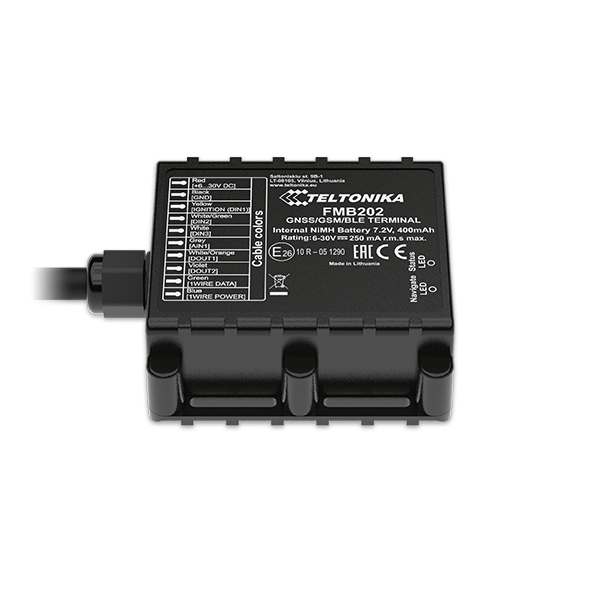 ردیاب خودرو تلتونیکا مدل FMB202 ردیاب خودرو تلتونیکا مدل FMB202