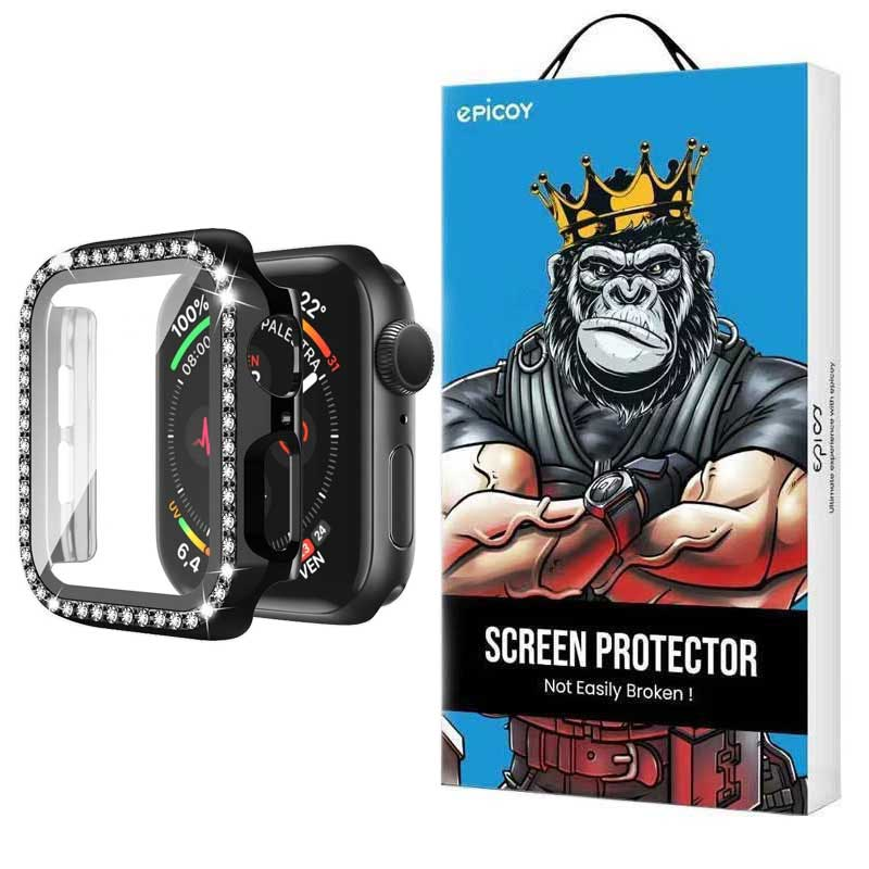 کاور اپیکوی مدل Diamond Cover Apple Watch مناسب برای اپل واچ سری 10 سایز 42 میلی متری  کاور اپیکوی مدل Diamond Cover Apple Watch مناسب برای اپل واچ سری 10 سایز 42 میلی متری