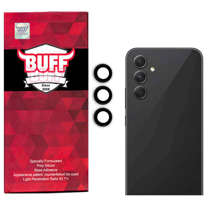 محافظ لنز دوربین بوف مدل HD-ColorLenz مناسب برای گوشی موبایل سامسونگ Galaxy S24 FE / A55 / A35 محافظ لنز دوربین بوف مدل HD-ColorLenz مناسب برای گوشی موبایل سامسونگ Galaxy S24 FE / A55 / A35