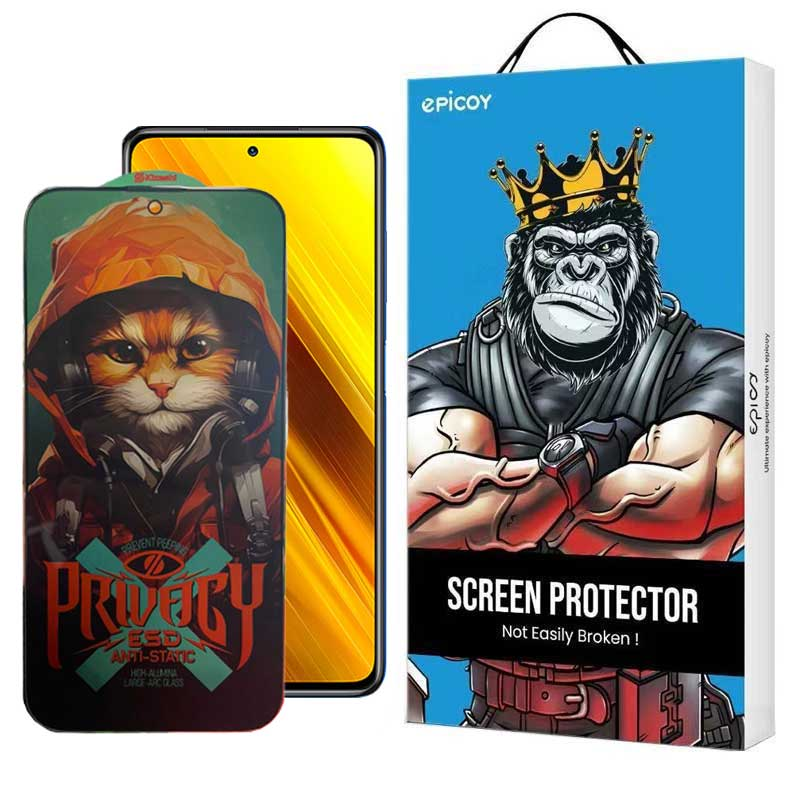 محافظ صفحه نمایش حریم شخصی اپیکوی مدل Privacy Hoodie Cat مناسب برای گوشی موبایل شیائومی Poco X5 Pro /X5 /X4 Pro 5G /X3 Pro /X3 NFC / X3 محافظ صفحه نمایش حریم شخصی اپیکوی مدل Privacy Hoodie Cat مناسب برای گوشی موبایل شیائومی Poco X5 Pro /X5 /X4 Pro 5G /X3 Pro /X3 NFC / X3