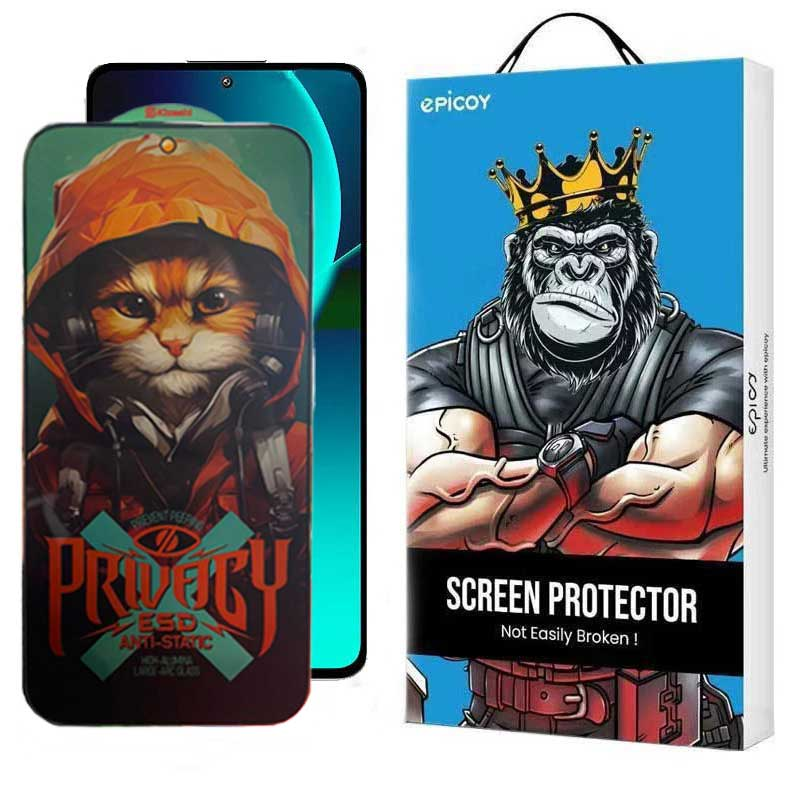 گلس حریم شخصی گوشی شیائومی 13T Pro - 13T - 12T Pro - 11T Pro - 11T -10T Lite 5g اپیکوی مدل Privacy Hoodie Cat گلس حریم شخصی گوشی شیائومی 13T Pro - 13T - 12T Pro - 11T Pro - 11T -10T Lite 5g اپیکوی مدل Privacy Hoodie Cat