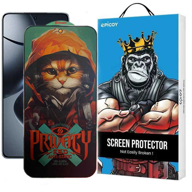 محافظ صفحه نمایش حریم شخصی اپیکوی مدل Privacy Hoodie Cat مناسب برای گوشی موبایل شیائومی 14T Pro / 14T / X6 Pro /Redmi K70 Ultra محافظ صفحه نمایش حریم شخصی اپیکوی مدل Privacy Hoodie Cat مناسب برای گوشی موبایل شیائومی 14T Pro / 14T / X6 Pro /Redmi K70 Ultra