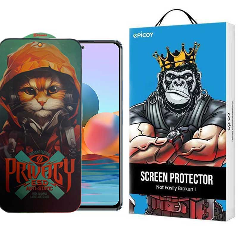 محافظ صفحه نمایش حریم شخصی اپیکوی مدل Privacy Hoodie Cat مناسب برای گوشی موبایل شیائومی Redmi Note 10 Pro Max / Note 10 Pro 4G (India) /Note 10 Pro 4G (International)/ Note 10 Lite محافظ صفحه نمایش حریم شخصی اپیکوی مدل Privacy Hoodie Cat مناسب برای گوشی موبایل شیائومی Redmi Note 10 Pro Max / Note 10 Pro 4G (India) /Note 10 Pro 4G (International)/ Note 10 Lite