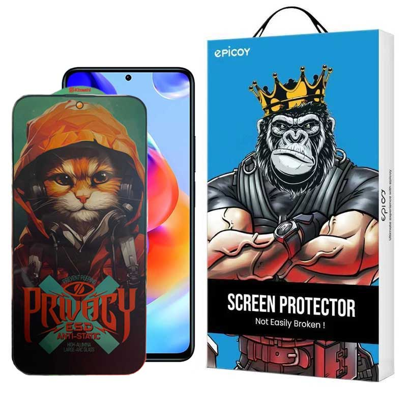 محافظ صفحه نمایش حریم شخصی اپیکوی مدل Privacy Hoodie Cat مناسب برای گوشی موبایل شیائومی Redmi Note 11 Pro Plus 5G (China) / Note 11 Pro Plus 5G (India) / Note 11 Pro 5G (China) / Note 11 Pro 4G-5G محافظ صفحه نمایش حریم شخصی اپیکوی مدل Privacy Hoodie Cat مناسب برای گوشی موبایل شیائومی Redmi Note 11 Pro Plus 5G (China) / Note 11 Pro Plus 5G (India) / Note 11 Pro 5G (China) / Note 11 Pro 4G-5G
