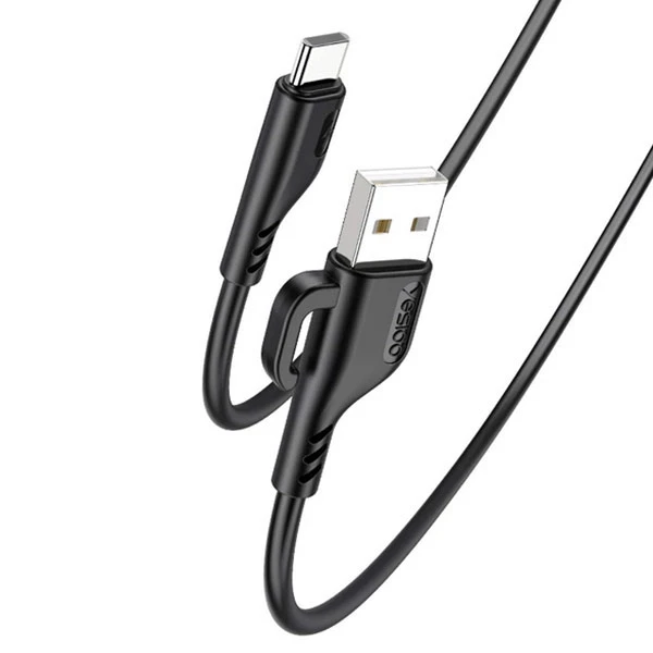 کابل تبدیل USB به تایپ سی یسیدو مدل CA105 طول 1.2 متر-سفید