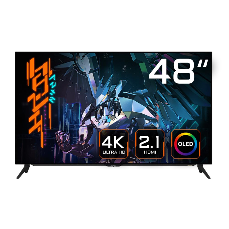 مانیتور گیمینگ گیگابایت مدل AORUS FO48U-EK سایز 48 اینچ مانیتور گیمینگ گیگابایت مدل AORUS FO48U-EK سایز 48 اینچ