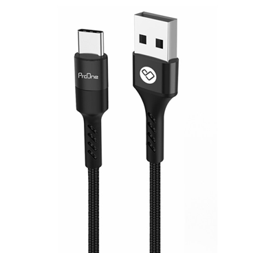 کابل تبدیل USB به تایپ سی پرووان مدل PCC345C طول 1 متر