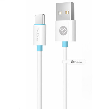  کابل تبدیل USB به تایپ سی پرووان مدل PCC360C طول 1 متر