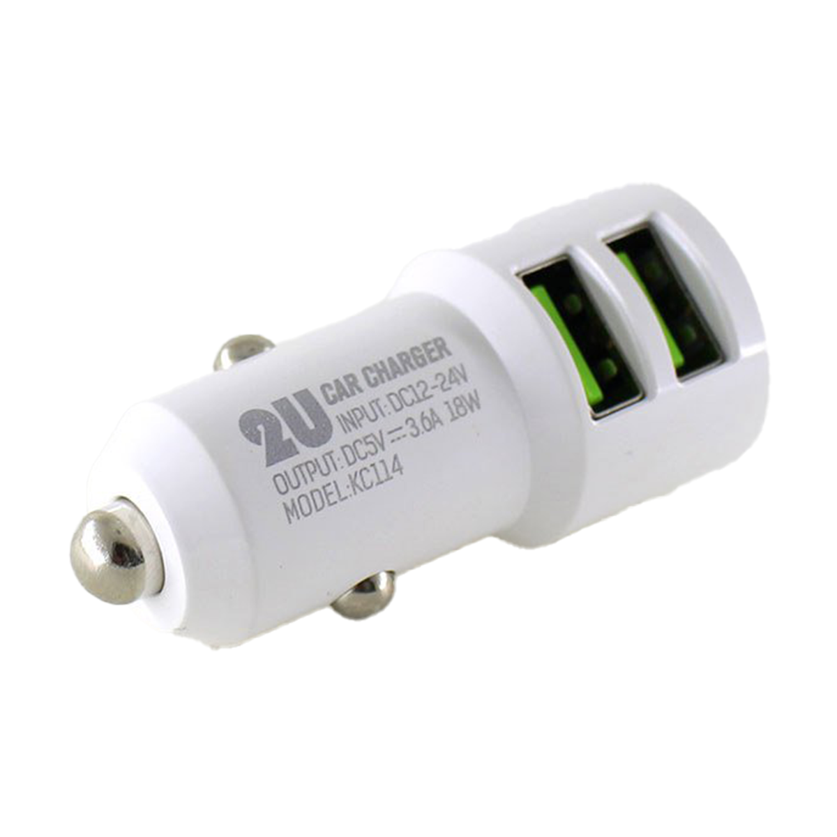 شارژر فندکی کینگ استار 18 وات مدل KC114-سفید