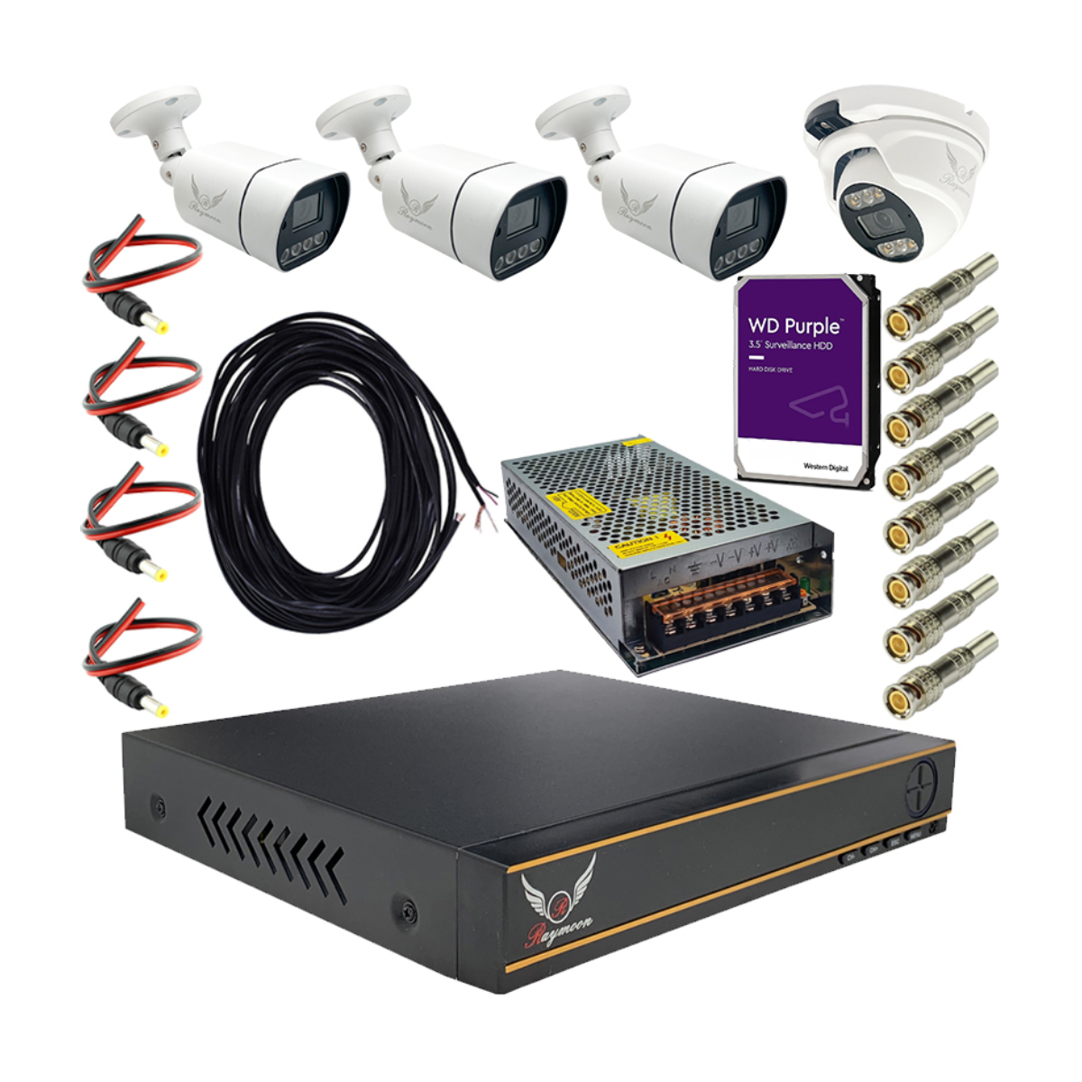 دوربین مداربسته رایمون مدل 5 مگاپیکسل کد RP-5MP-MS4C05