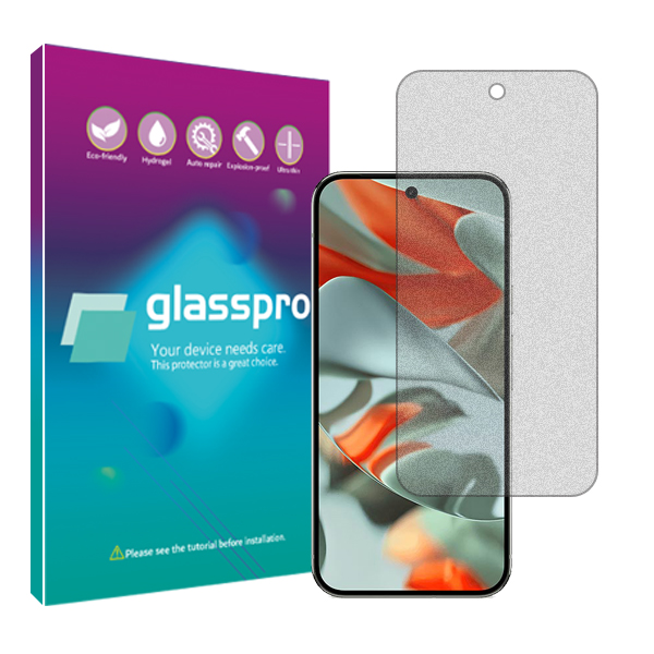 محافظ صفحه نمایش مات گلس پرو مدل Resistant مناسب برای گوشی موبایل گوگل Pixel 9 Pro XL محافظ صفحه نمایش مات گلس پرو مدل Resistant مناسب برای گوشی موبایل گوگل Pixel 9 Pro XL