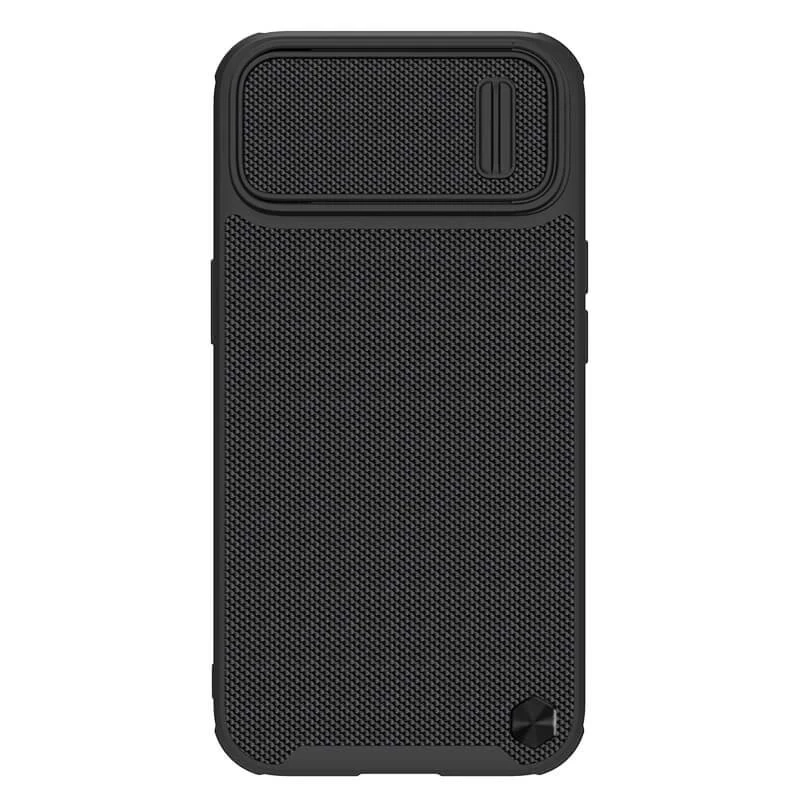 کاور گوشی موبایل اپل iPhone 15 Plus- 14 Plus نیلکین مدل Textured Fiber S-مشکی کاور گوشی موبایل اپل iPhone 15 Plus- 14 Plus نیلکین مدل Textured Fiber S-مشکی
