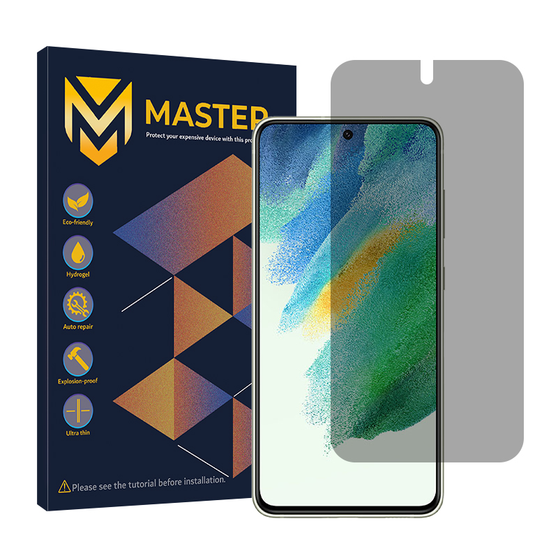 محافظ صفحه نمایش حریم شخصی مستر مدل Resistant مناسب برای گوشی موبایل سامسونگ Galaxy S21 FE 5G محافظ صفحه نمایش حریم شخصی مستر مدل Resistant مناسب برای گوشی موبایل سامسونگ Galaxy S21 FE 5G