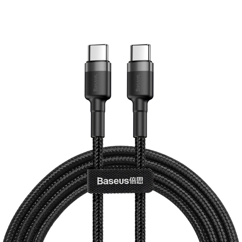 کابل USB-C باسئوس مدل CATKLF-GG1 طول 1 متر کابل USB-C باسئوس مدل CATKLF-GG1 طول 1 متر