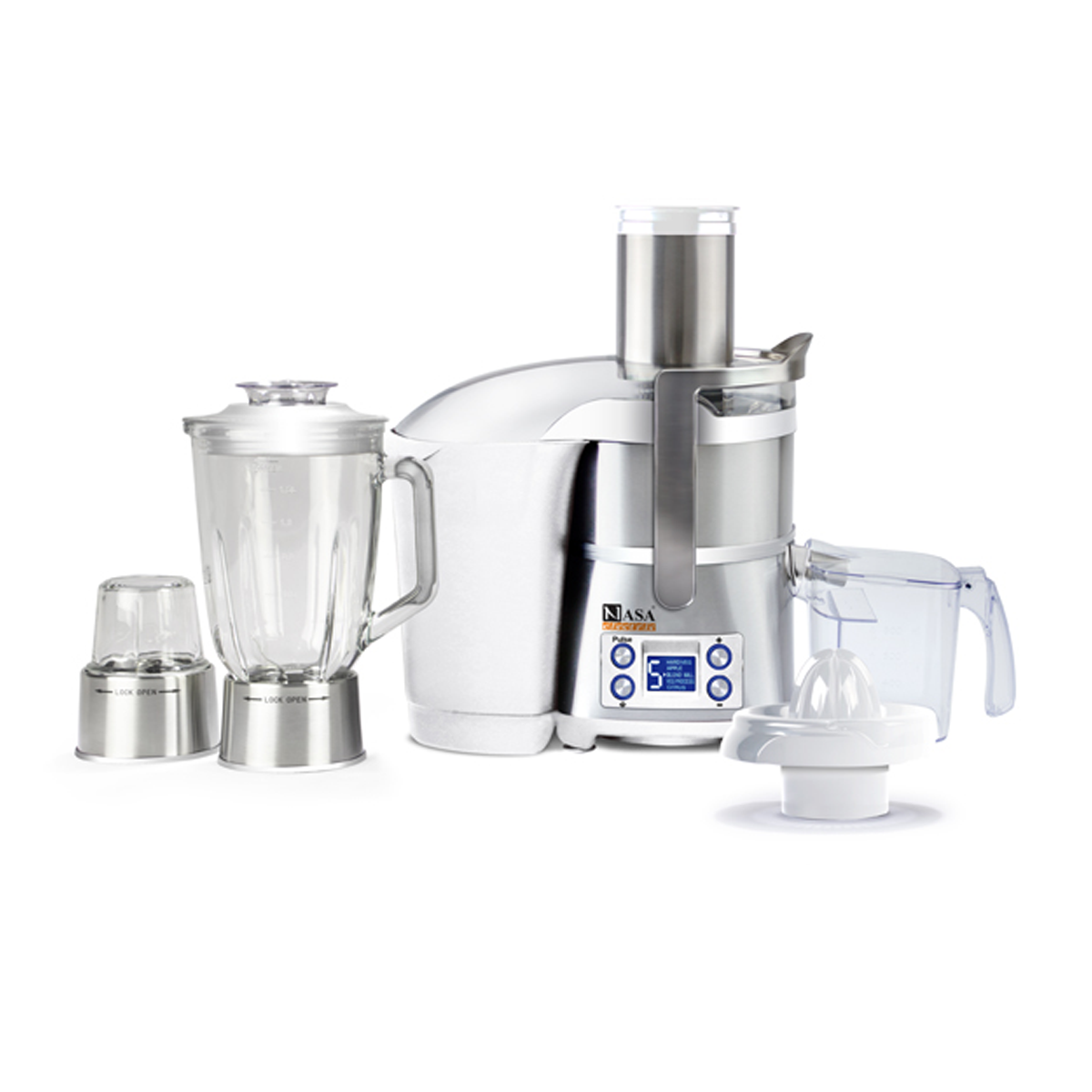 آبمیوه گیری چهار کاره ناسا الکتریک مدل NS-942