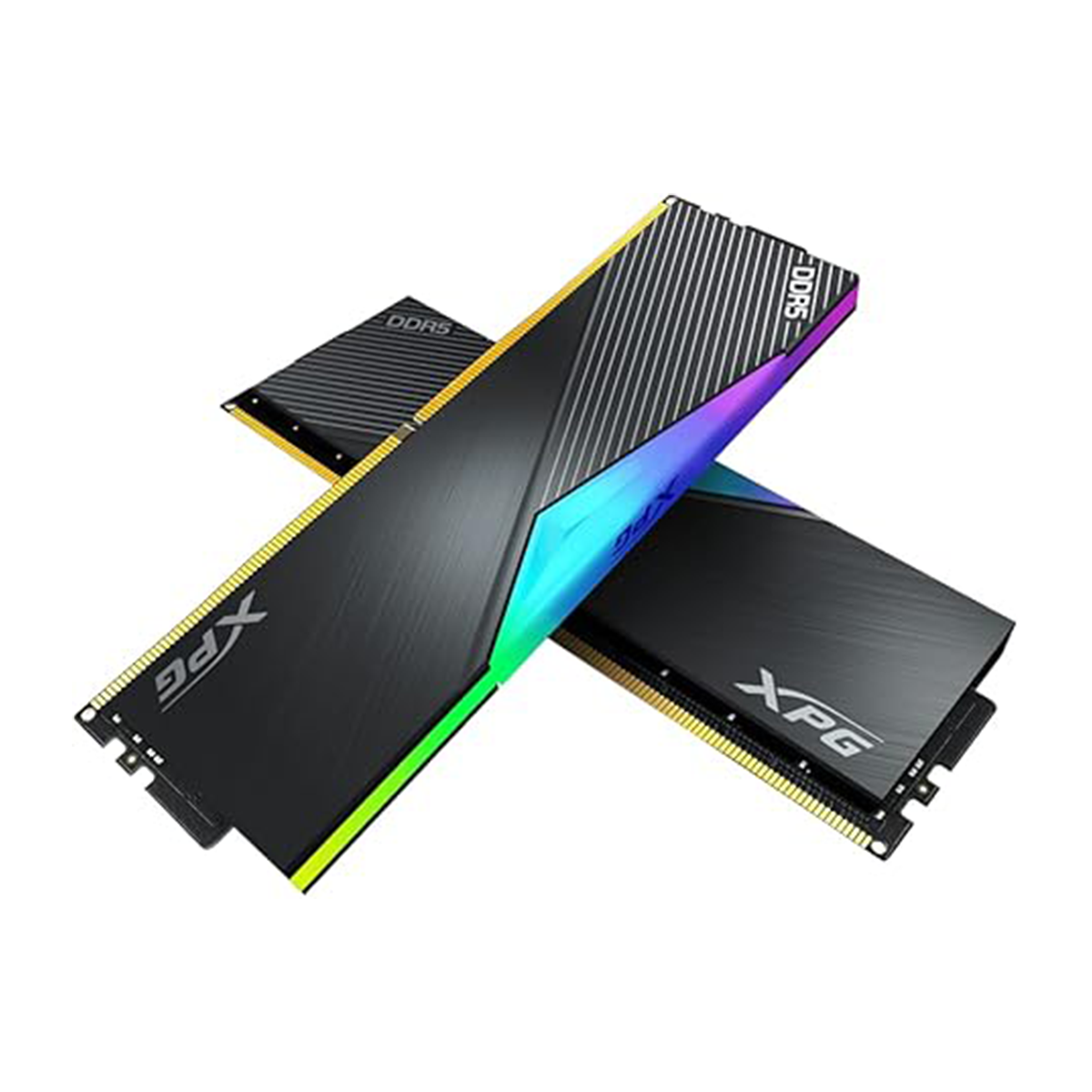 رم کامپیوتر ایکس پی جی 32 گیگابایت DDR5 دو کاناله 6400 مگاهرتز CL32 مدل Lancer RGB رم کامپیوتر ایکس پی جی 32 گیگابایت DDR5 دو کاناله 6400 مگاهرتز CL32 مدل Lancer RGB