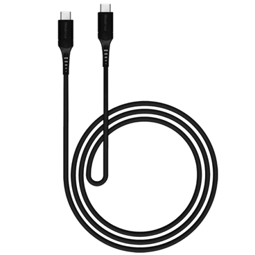 کابل تایپ سی به تایپ سی هادرون مدل HTC-C-C01 طول 1 متر	-مشکی