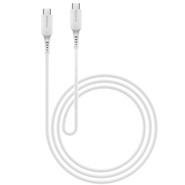 کابل تایپ سی به تایپ سی هادرون مدل HTC-C-C01 طول 1 متر	-سفید کابل تایپ سی به تایپ سی هادرون مدل HTC-C-C01 طول 1 متر	-سفید