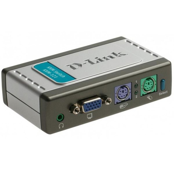 سوییچ 2 پورت دی-لینک مدل KVM-121 سوییچ 2 پورت دی-لینک مدل KVM-121