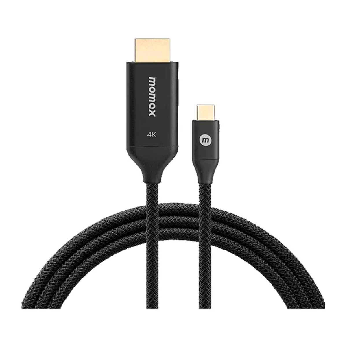 کابل تایپ سی به HDMI مومکس مدل EliteLink DT3 طول 2 متر-مشکی کابل تایپ سی به HDMI مومکس مدل EliteLink DT3 طول 2 متر-مشکی