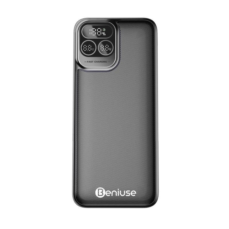 پاوربانک بنیوس مدل BE-PB03 ظرفیت 20000 میلی آمپر ساعت-سفید پاوربانک بنیوس مدل BE-PB03 ظرفیت 20000 میلی آمپر ساعت-سفید
