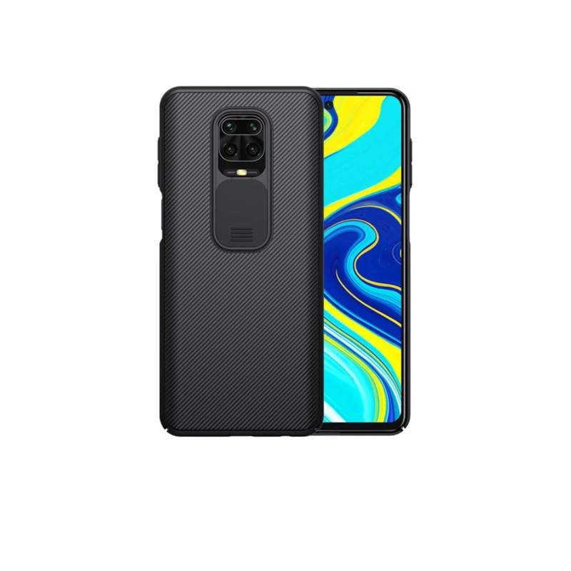 کاور گوشی شیائومی Redmi Note 9 Pro نیلکین مدل CamShield-مشکی کاور گوشی شیائومی Redmi Note 9 Pro نیلکین مدل CamShield-مشکی