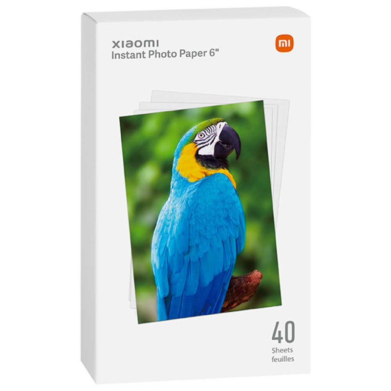 کاغذ چاپ سریع شیائومی مدل 6 Instant Photo Paper بسته 40 عددی کاغذ چاپ سریع شیائومی مدل 6 Instant Photo Paper بسته 40 عددی